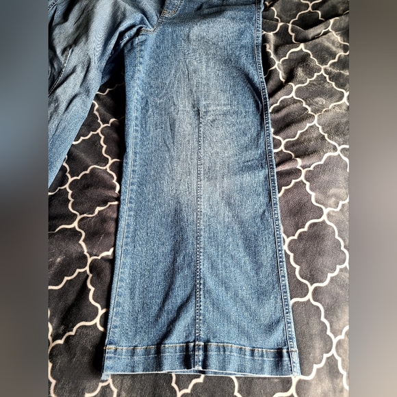 SPANX Pull-on High Waist Wide Leg Denim Jeans 💙❤️ - Picture 15 of 15